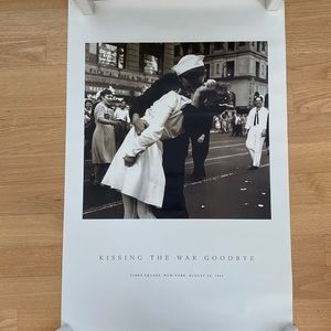 POSTER “Kissing The War Goodbye”